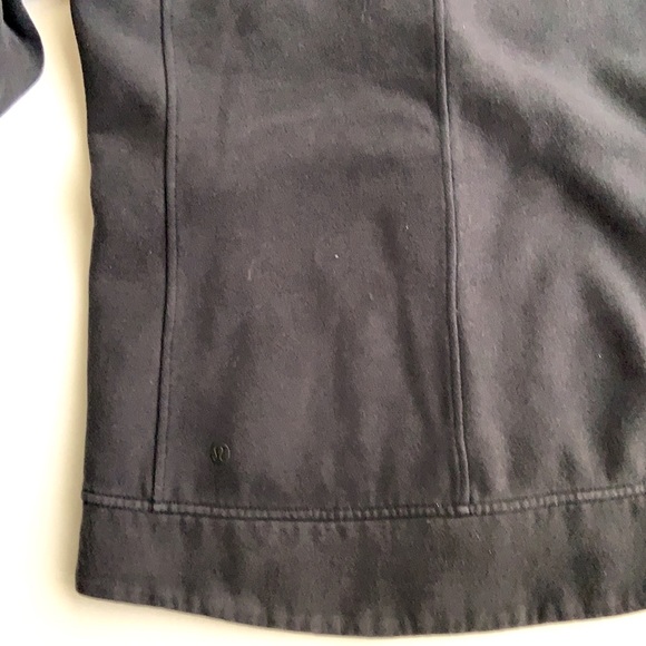 Lululemon diagonal Zip Quilted Moto Fleece Jacket - Picture 7 of 7